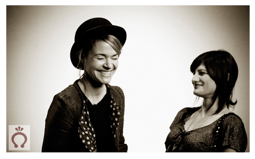 uhh0 No matter how many times a band poses for "serious" shots... there's always a moment like this. Love it!