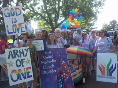 IMAGE FIVE - My adorable church at PRIDE 2011 DENVER COLORADO