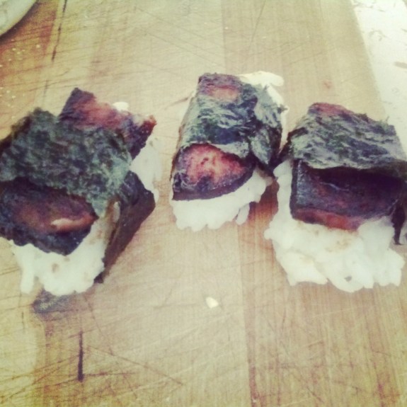 mini spam musubi