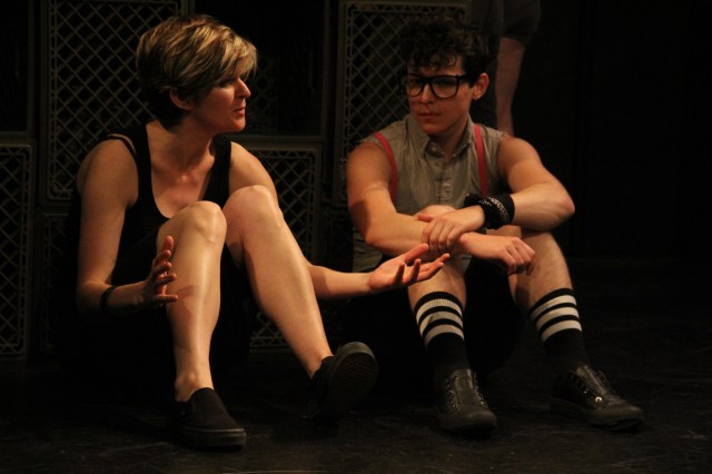 Caitlin Lee Reid as Sue and Jax Jackson as Jerry, photo by KL Thomas