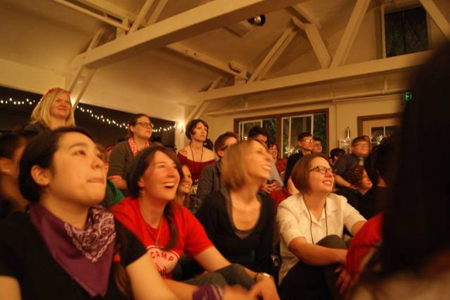 rapt audience