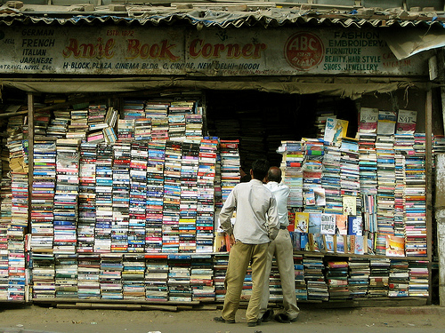 via books and book porn