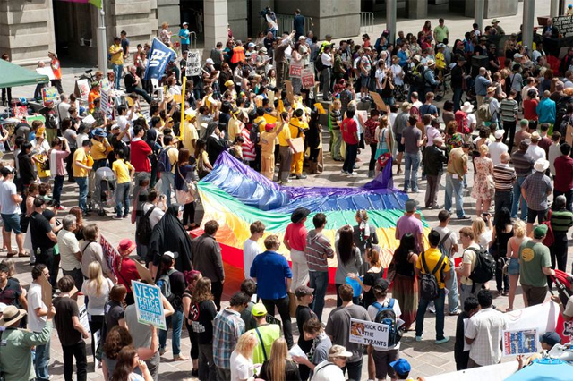People protesting against the Commonwealth Heads of Government meeting via Demotix