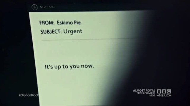 And by "up to you" I mean it's your turn to initiate frozen dessert role-play. Come at me, Klondike bar.