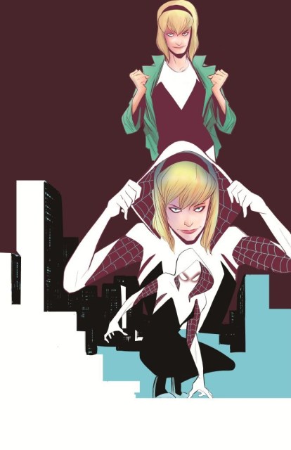 Gwen Stacy as Spider-Woman art by Richard Isanove