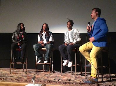 Talkback with Patreece Johnson, Renata Hill, and Terrain Dandridge with moderator and ImageOut programmer, Michael Gamilla.