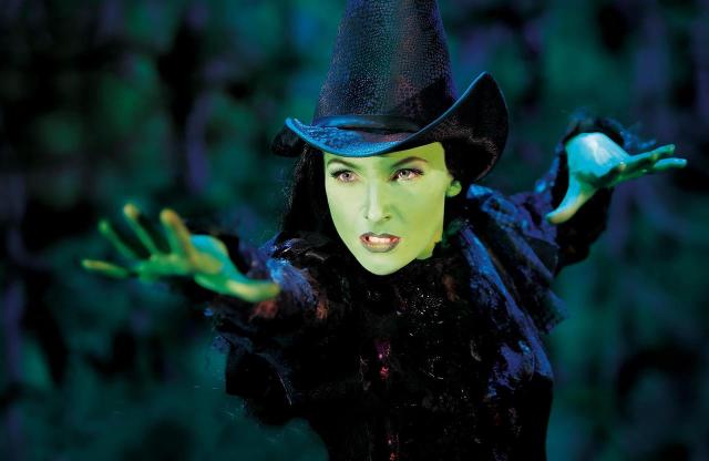Willemijn Verkaik as Elphaba via Stage Door Dish