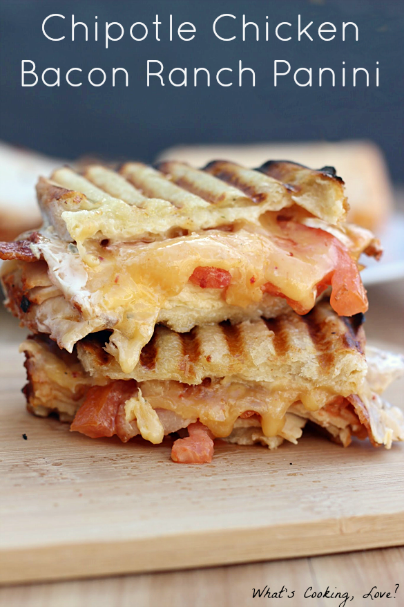 Chipotle Chicken Bacon Ranch Panini4a