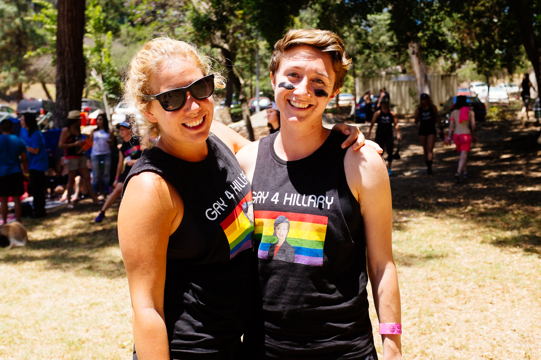 Gay for Hillary team members