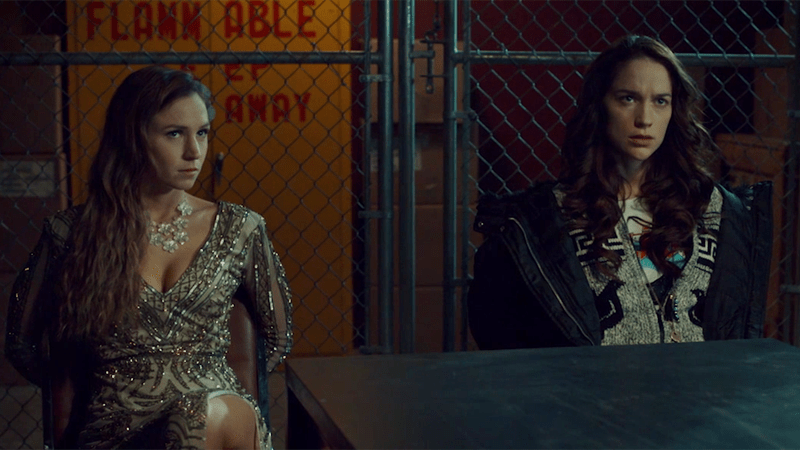 Waverly and Wynonna are tied to chairs