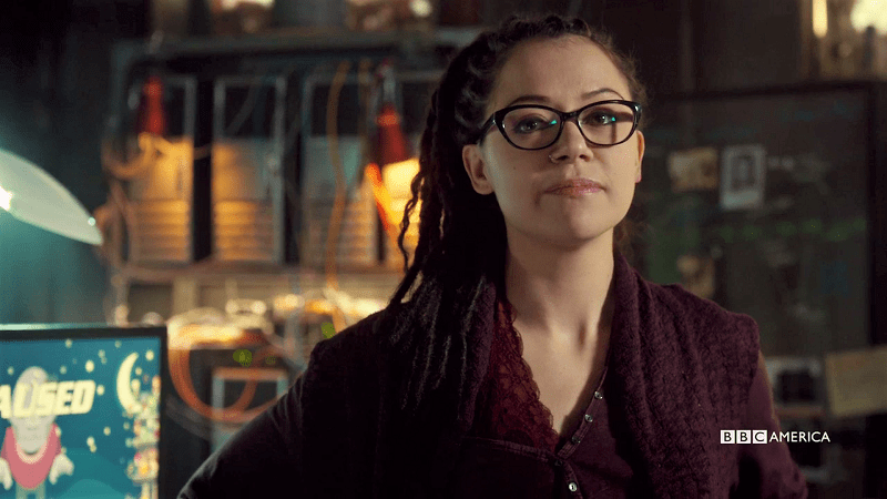 Cosima watches Delphine leave