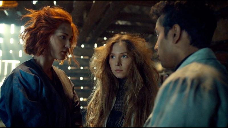 Nicole and Waverly look shell-shocked and their hair is bonkers