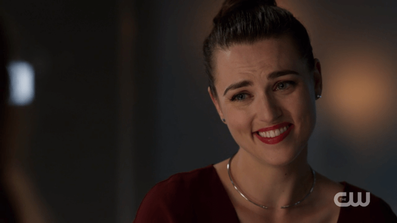 Lena Luthor laughs