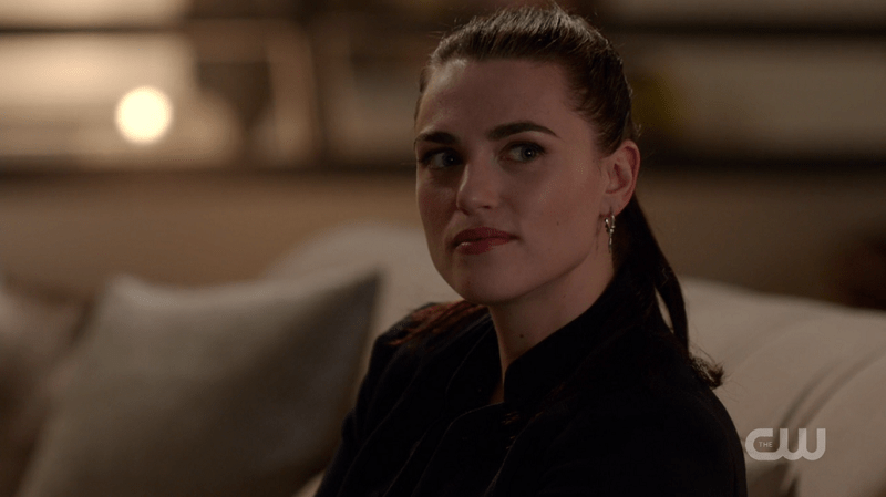 Lena looks mischievous