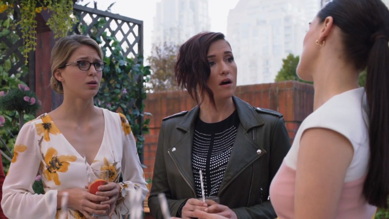 The Danvers sisters look at Lena, shocked