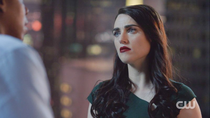 Lena looks like a doll. A sad, sad doll. 