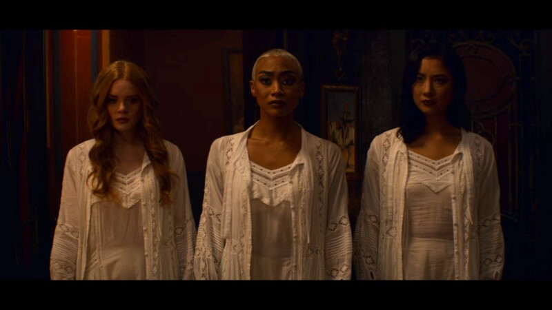 Prudence Night and her scissor sisters.