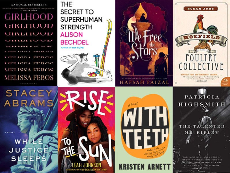 A collage of book covers from our list