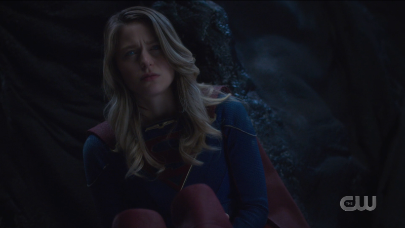 Supergirl Episode 607: Kara looks despondent.