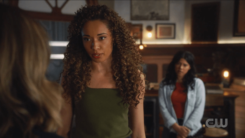 Astra stands up to Zari and won't let her go.