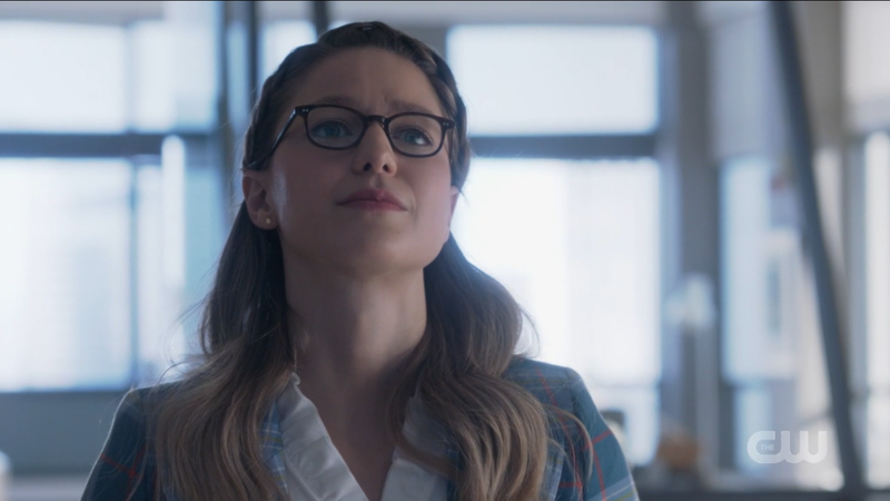 Kara looks exasperated but resigned