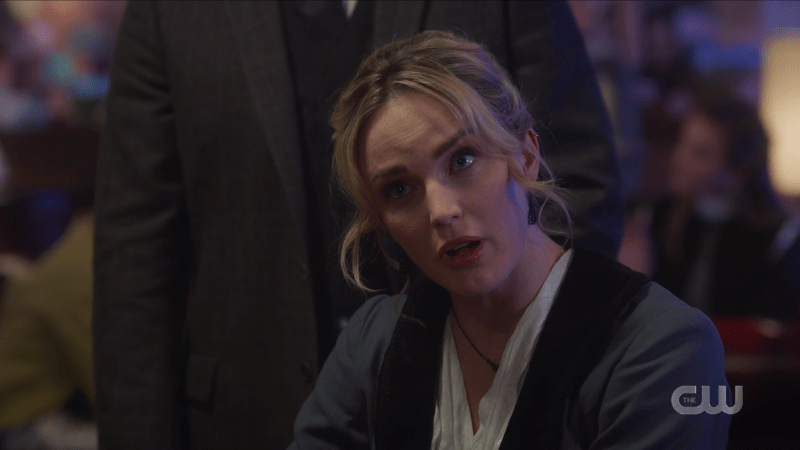 Sara looks confused
