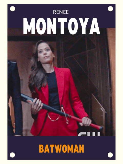 Renee Montoya, Batwoman baseball card